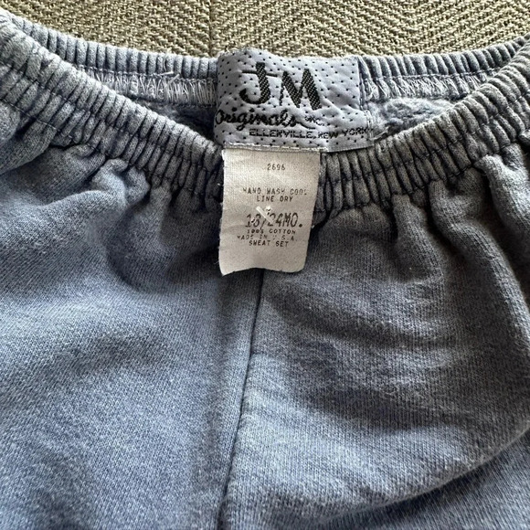 JM Originals Kids Casual Pants Stars Light Blue Size 18-24 Months - Picture 3 of 5